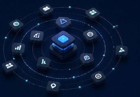 Abstract orbit of mobile product capabilities